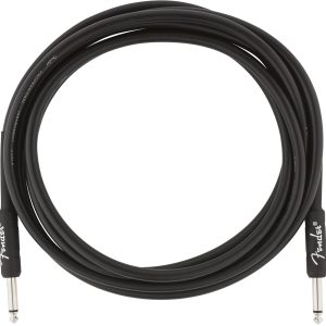 Fender Professional Series Instrument Cable, Straight/Straight, 10', Black